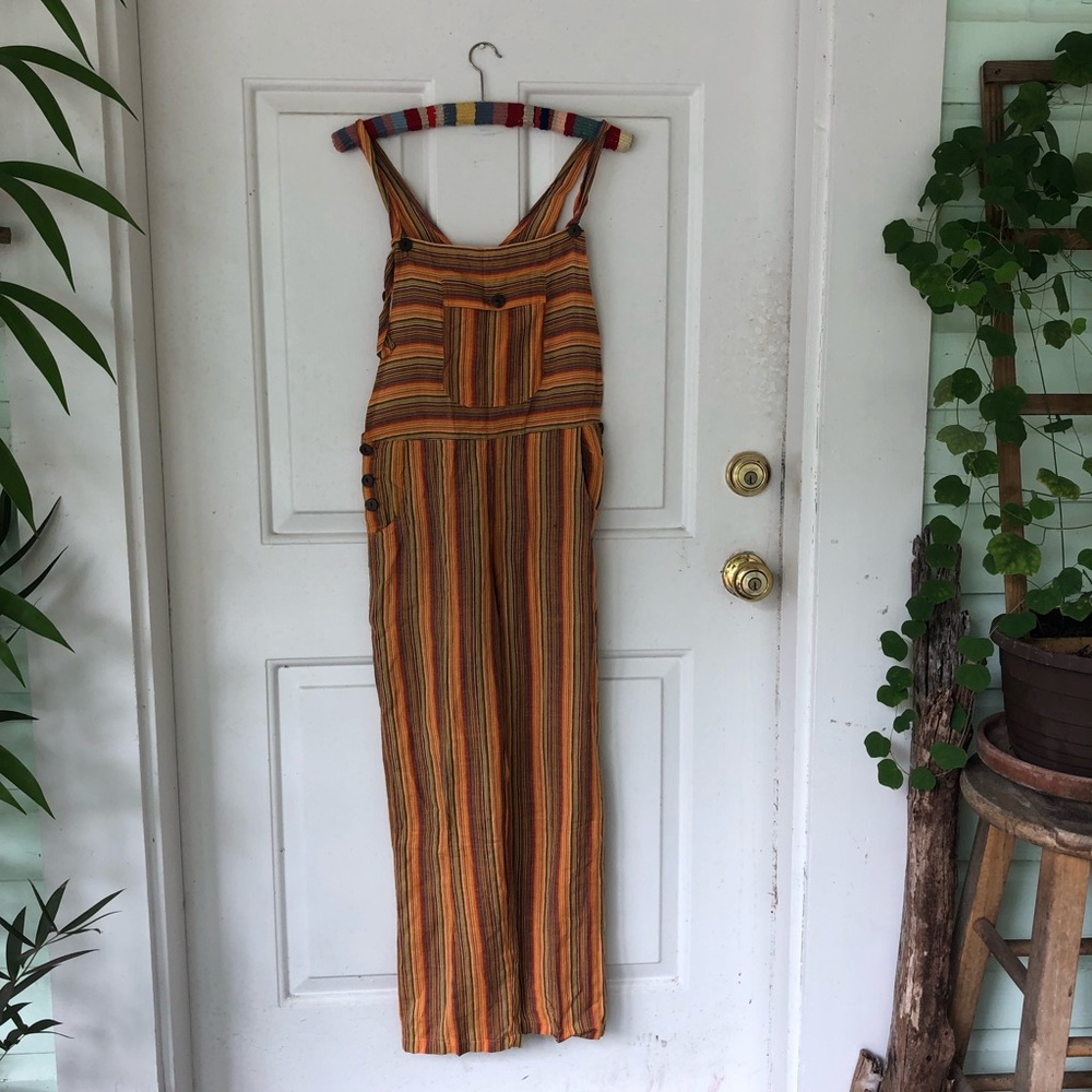 Vintage groovy 70’s cotton overalls / jumper